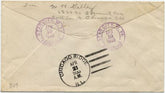 US West Virginia, Star City 724 Fancy Cancel Cover, Nautical Star